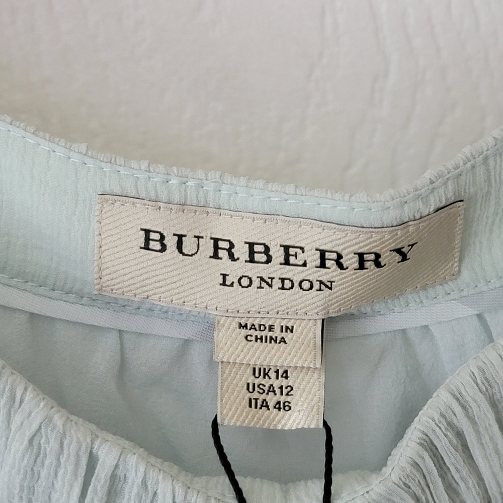 Burberry Silk Sleeveless Tank Blouse - Picture 10 of 13
